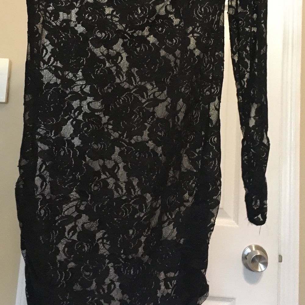 Lace Black Dress